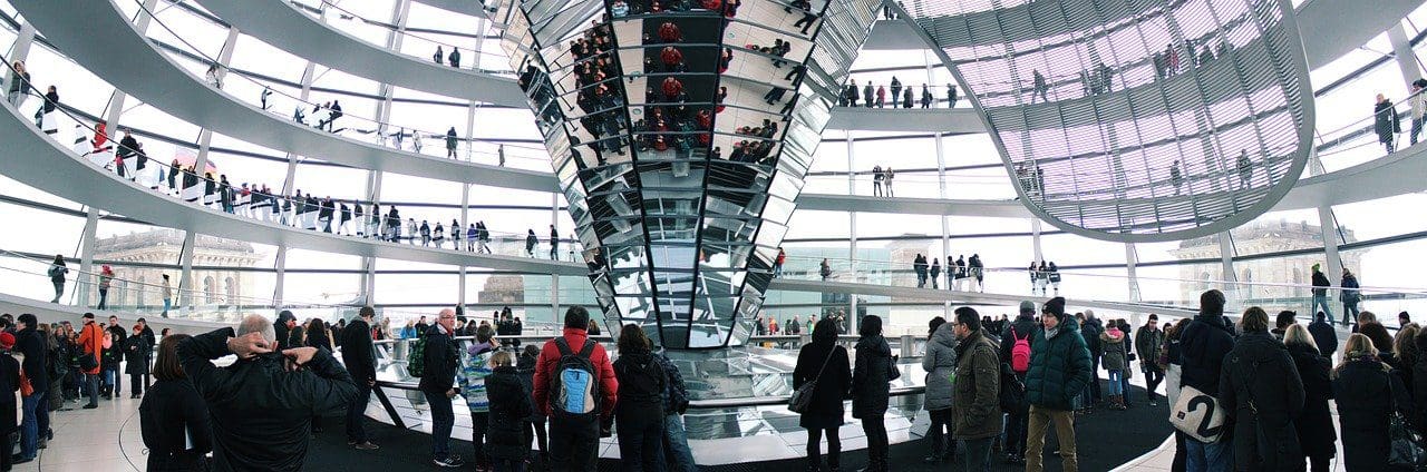 Reichstag von innen