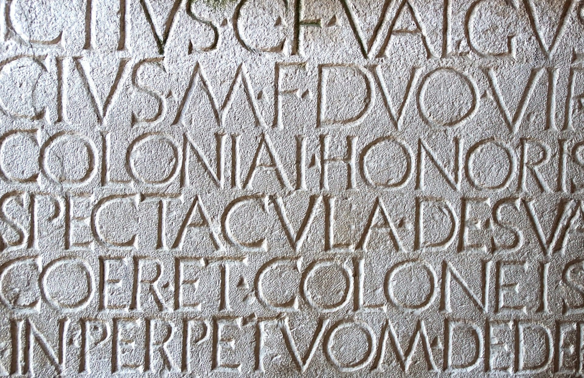 Inschrift aus Pompeji