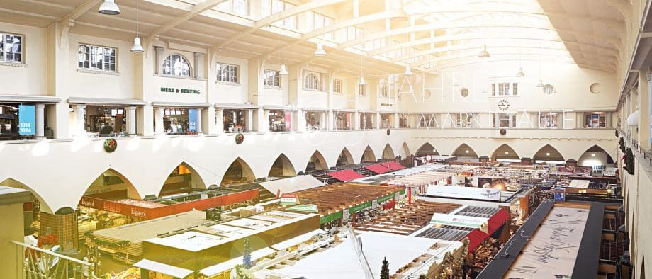 シュトゥットガルトのマーケットホールのバナー画像