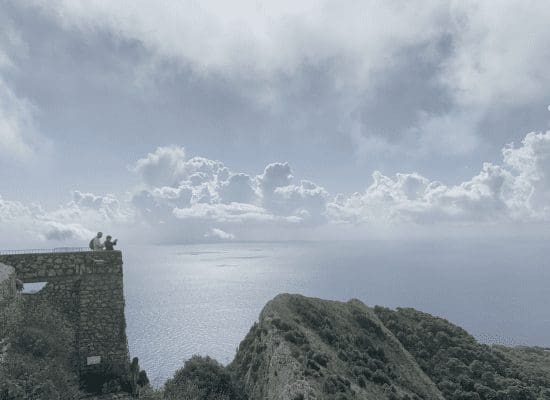 Capri vista al mar