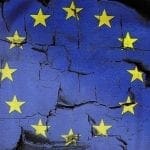 Flagge des Europarats und der EU