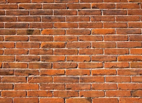 Backsteinmauer