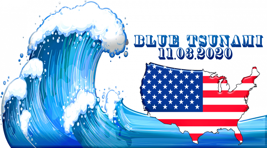 Blue tsunami November 3, 2020
