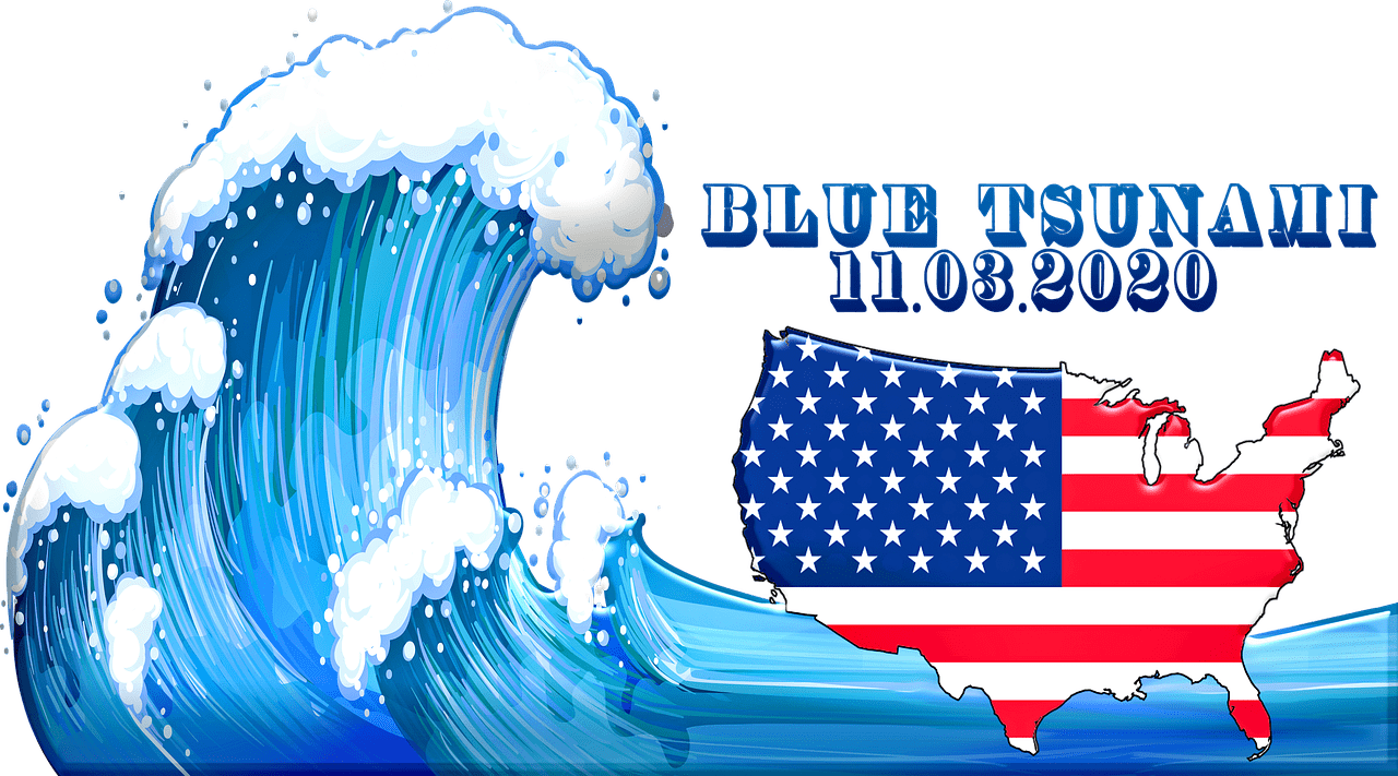 Blue Tsunami 3. November 2020