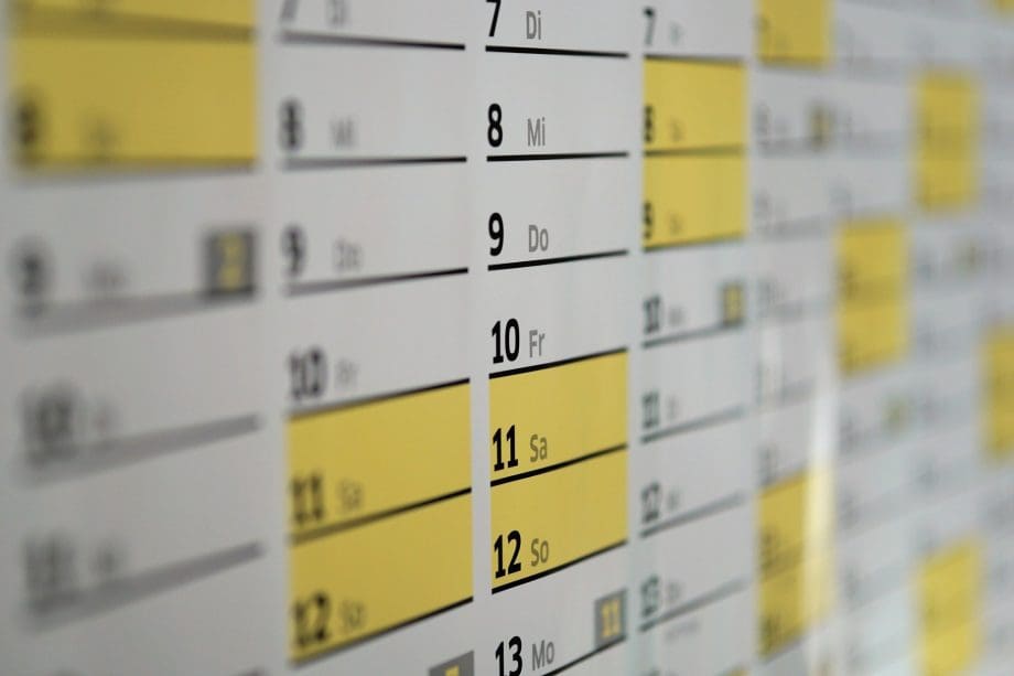 Calendario da parete