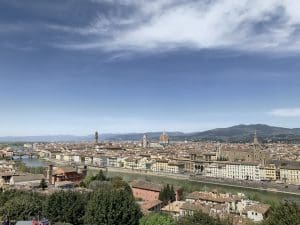 Blick auf Florenz