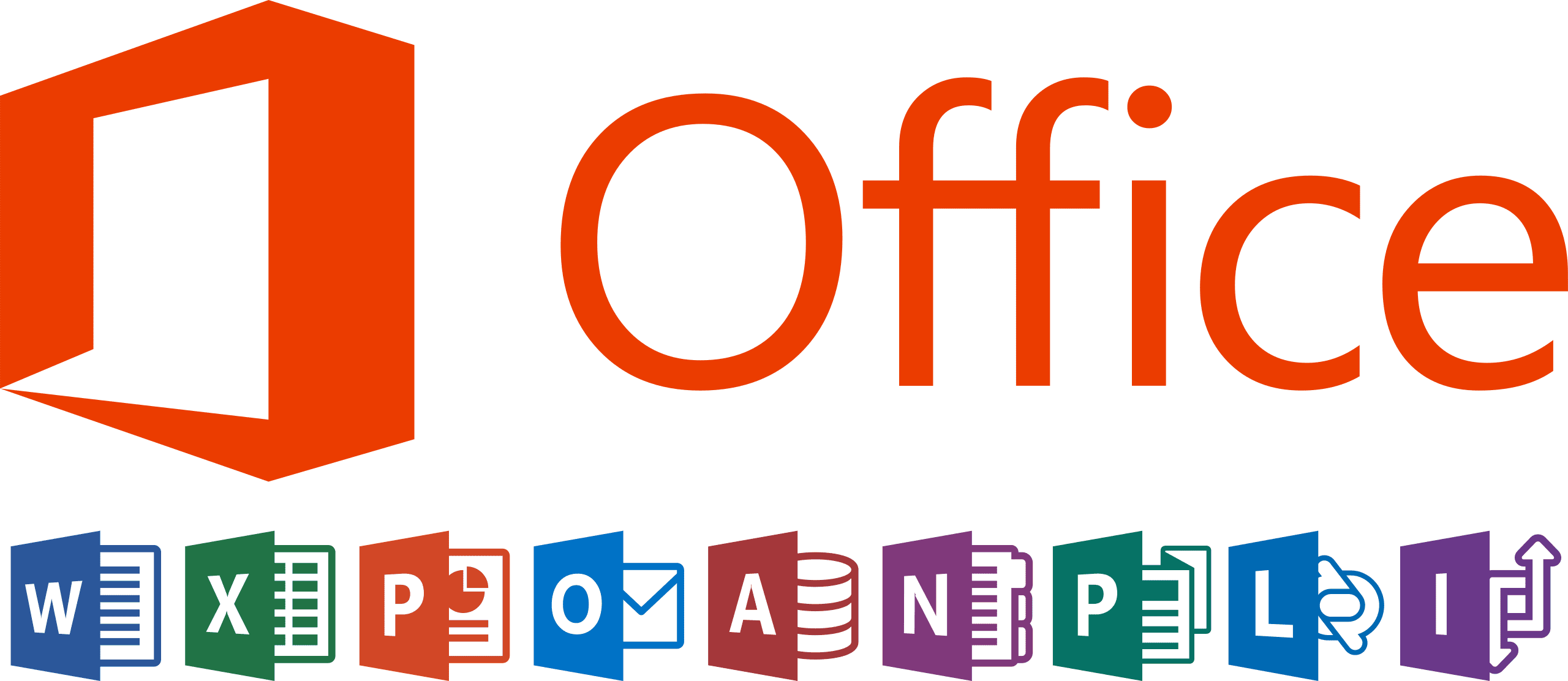 Logos von Microsoft Office