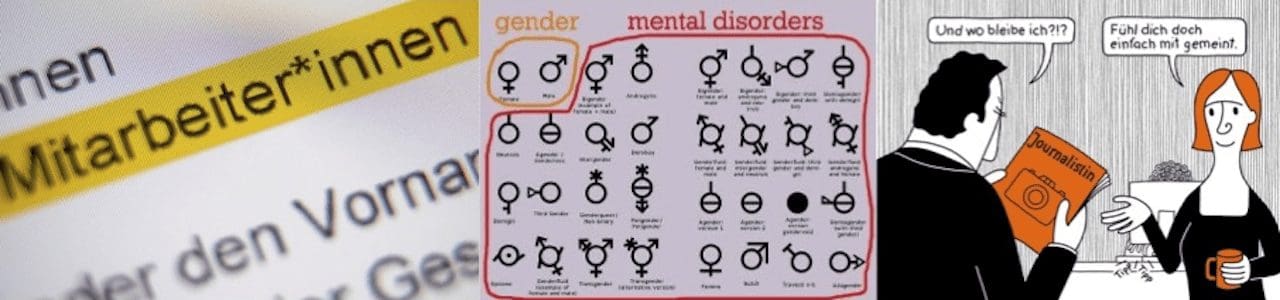 Language: gender-appropriate yes, mess up no