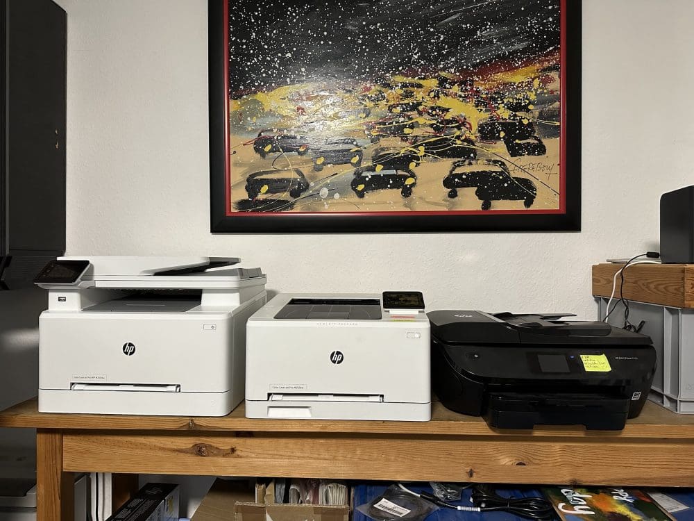 Tres impresoras